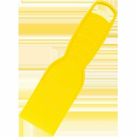 VORTEX 5520 2 in. Yellow Plastic Disposable Putty Knife - Black VO3576030